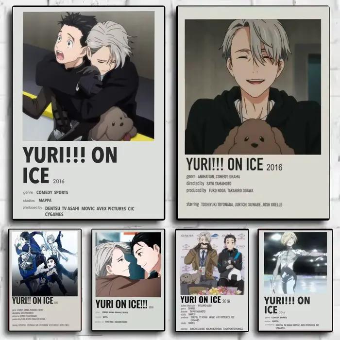 Affiche classique d'anime Y-YURi On ICE