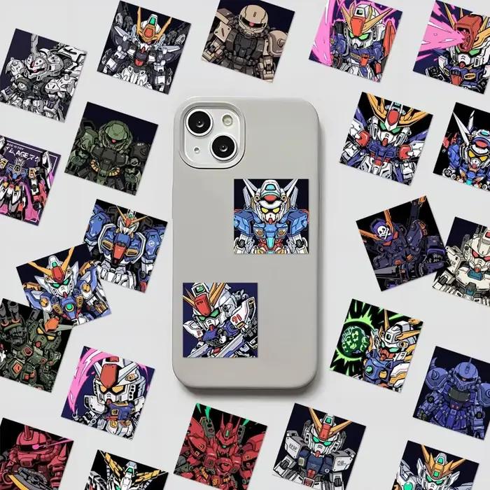 10/30/63 pièces GUNDAM Anime autocollants classique Cool Manga décalcomanies décoration bricolage Skateboard téléphone
