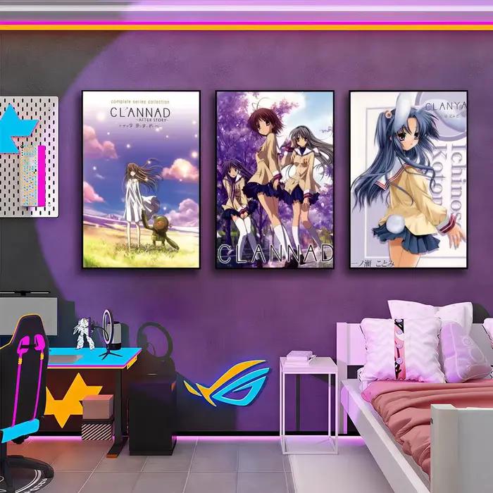Affiche classique d'anime C-Clannads