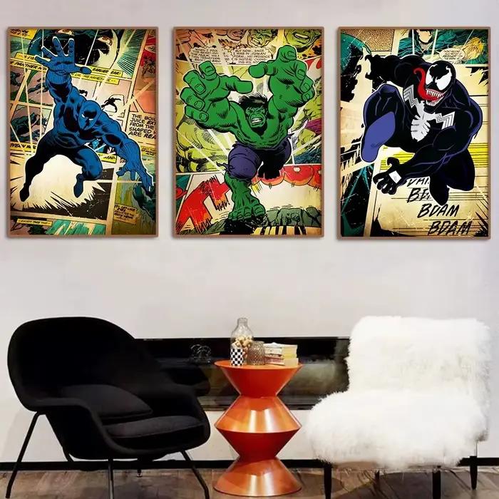 Peintures sur toile sans cadre