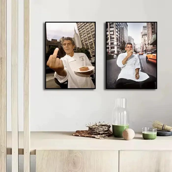 Affiche de la série célèbre Chef Anthony Bourdain