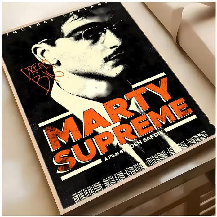 Affiche de style film Cool Urban M-Marty Supreme