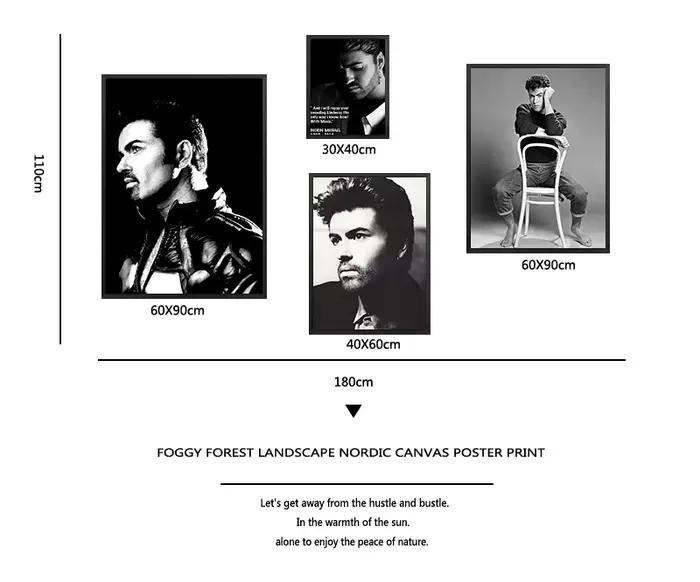 Affiche Star Friend Gift George Michael