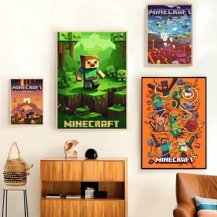 Affiche vintage hippie Game Mine-CraftS C-Classic