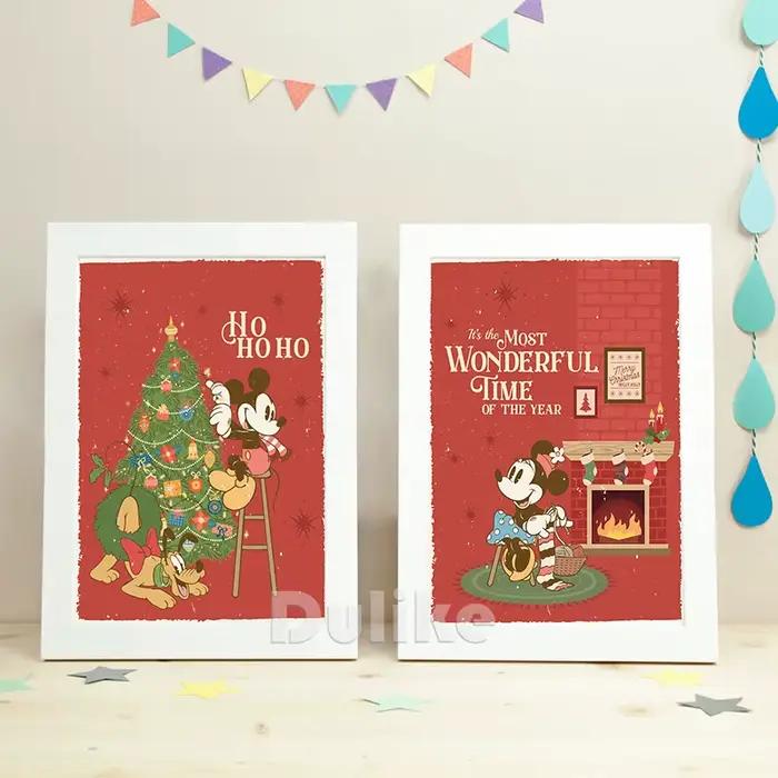 Christmas Print Canvas Poster
