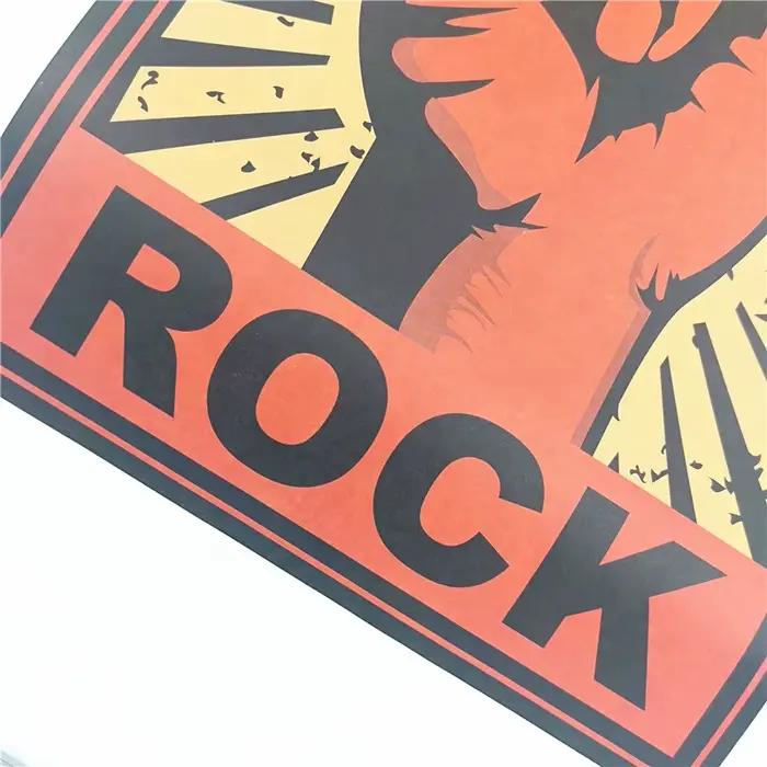 Affiche Vintage en Papier Kraft Rétro