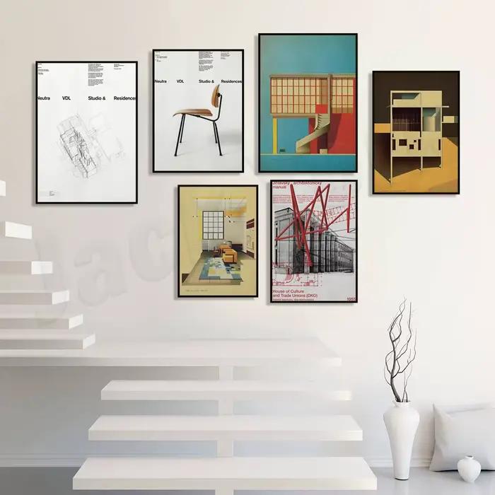 Affiche d'exposition Bauhaus