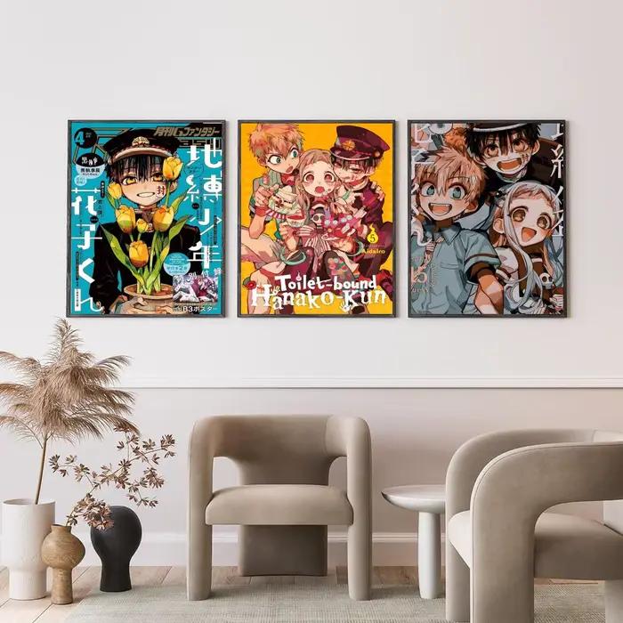 Affiche Hanako-kun liée aux toilettes