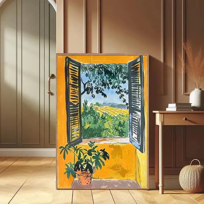 Henri Matisse – peinture de fenêtre ouverte