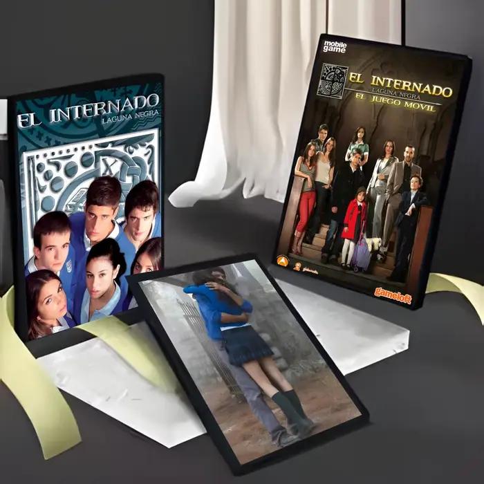 Affiche classique de la série télévisée espagnole E-El internado