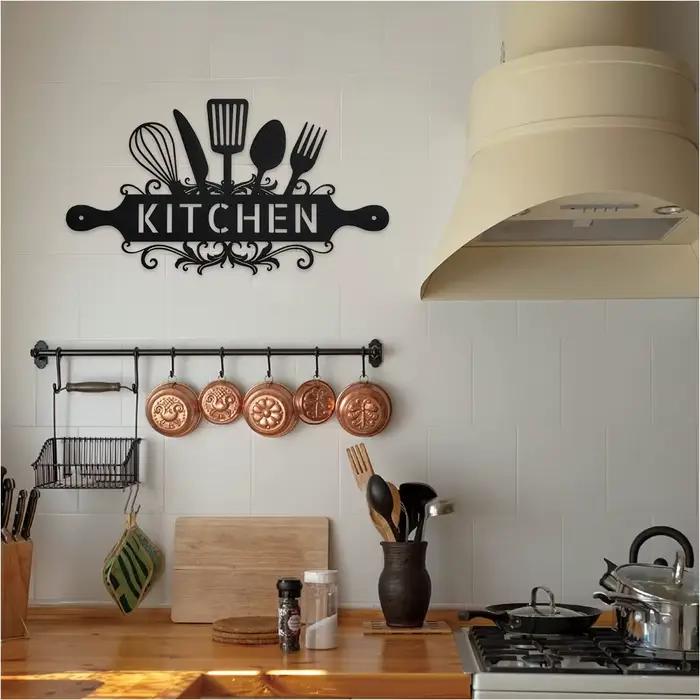 Décoration murale rustique pour cuisine de ferme