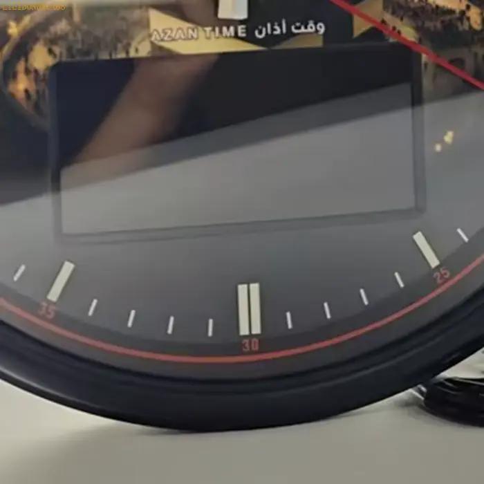 J1ha FAJ-360 Vintage Round Wall Clock Morloge d'alarme multifonctionnel pour le bureau chambre