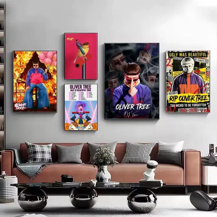 Affiche décorative élégante Singer O-Oliver Tree Ugly is Beautiful