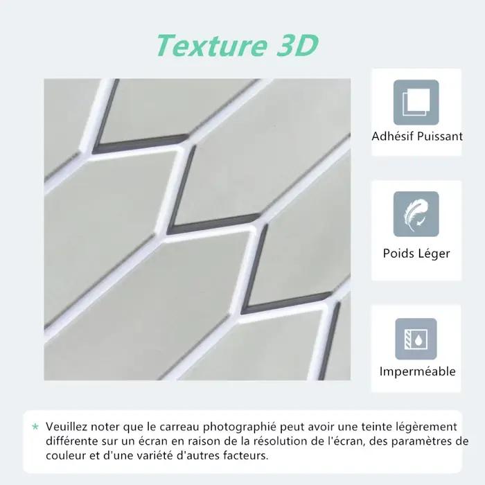 Autocollants de carrelage décoratifs 3D