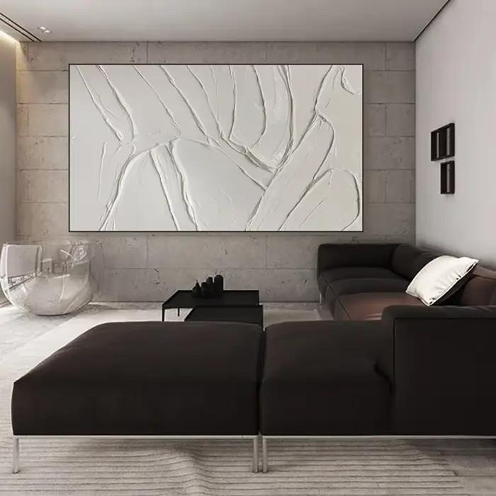 Customisation murale moderne sur toile optique