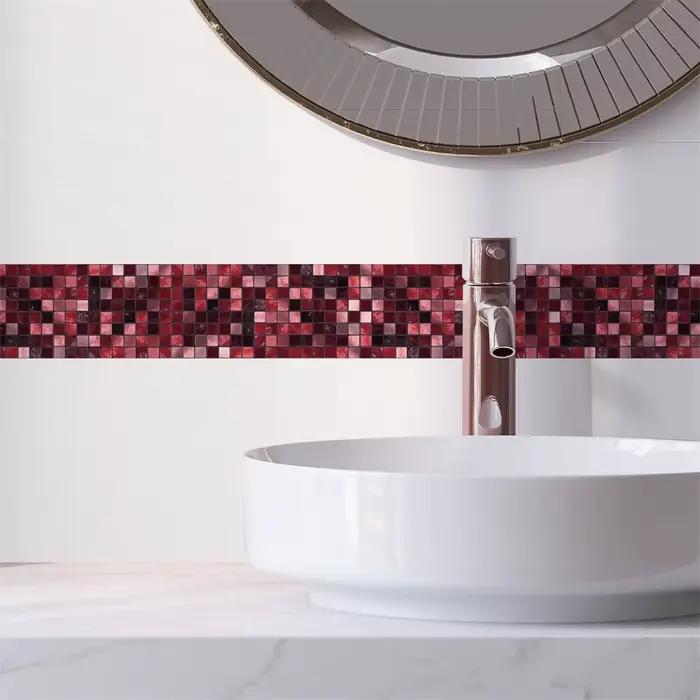 Autocollants muraux décoratifs pour salle de bain