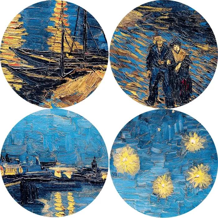 Peinture sur toile de Van Gogh Nuit étoilée