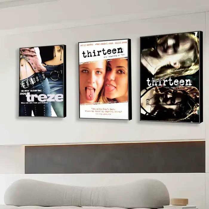 Affiches autocollantes de Film de treize