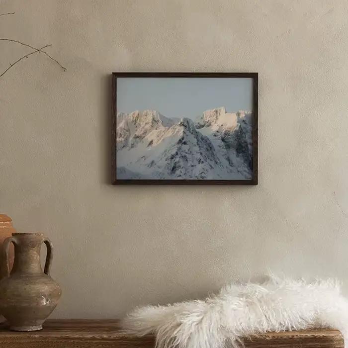 Spiritueux alpins, crête de montagne