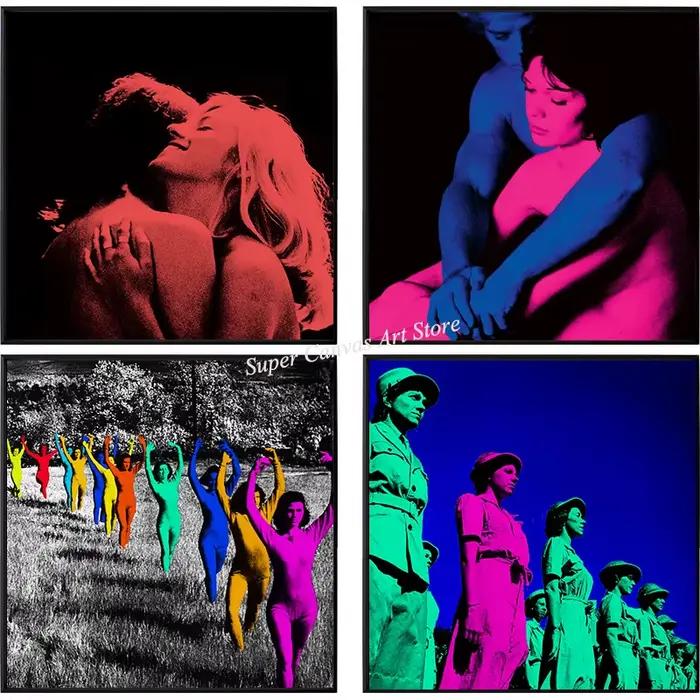 Affiche imprimée d'album de musique rock