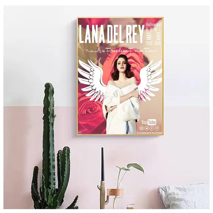 Lana Del Rey Pop Art Wall Art
