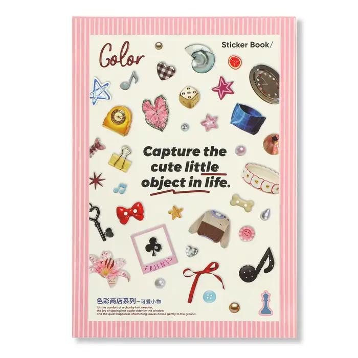 50 feuilles d'autocollants vintage et esthétiques