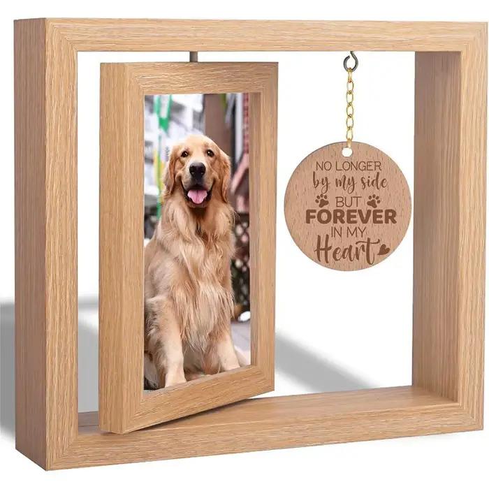 Cadre Photo en bois carte postale