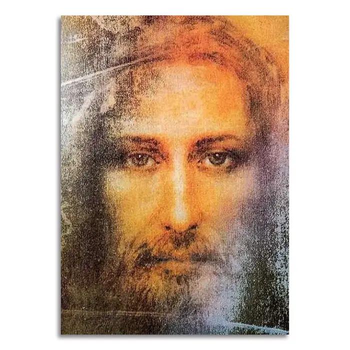 Affiche imprimée visage réel de jésus-Christ