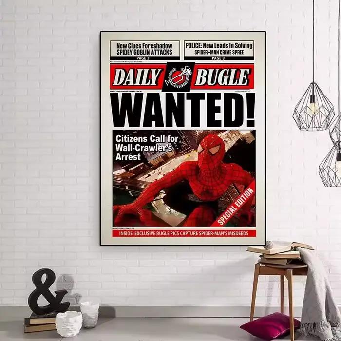 Affiche de super-héros Marvel