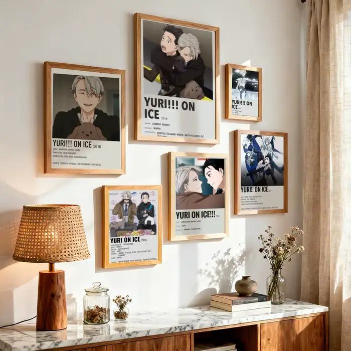Affiche classique d'anime Y-YURi On ICE