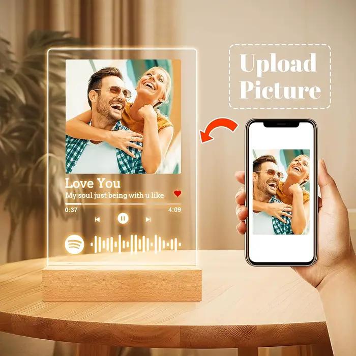 Plaque de chanson Spotify personnalisée