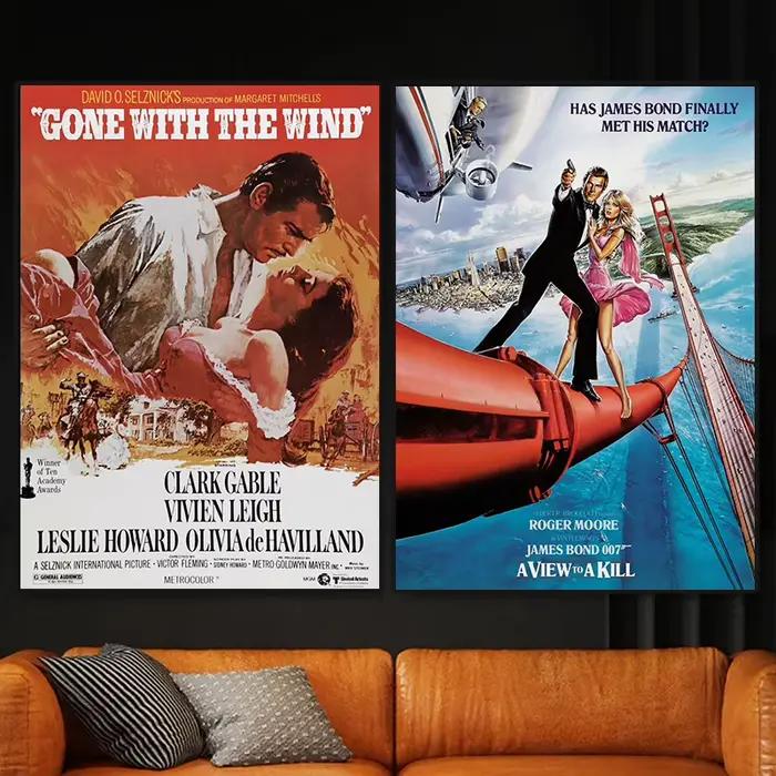 Affiche d'art de film classique