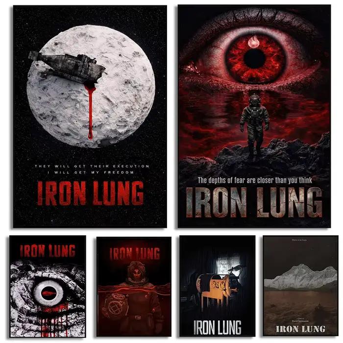 Affiches Iron Lung des derniers films d'horreur