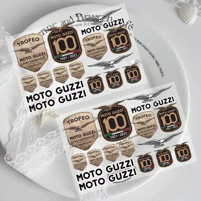 Autocollants M-Moto G-Guzzi, autocollants pour carrosserie, pare-chocs, fenêtres, moto, ordinateur portable, murs, autocollants en vinyle, accessoires de tuning automobile