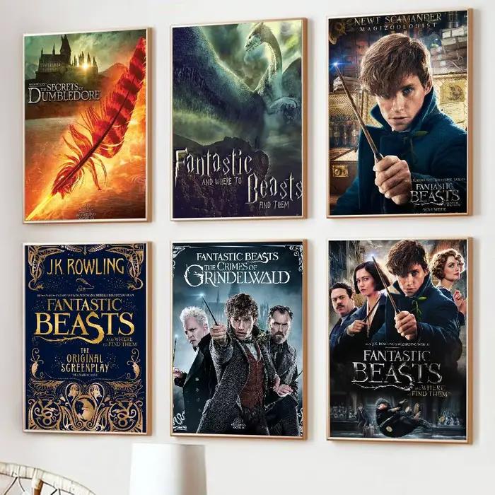 Affiche sur toile de monstres fantastiques et où les trouver