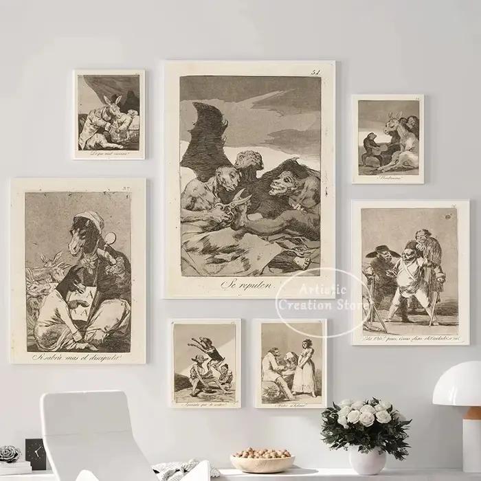 Collection de sorcellerie par Francisco De Goya