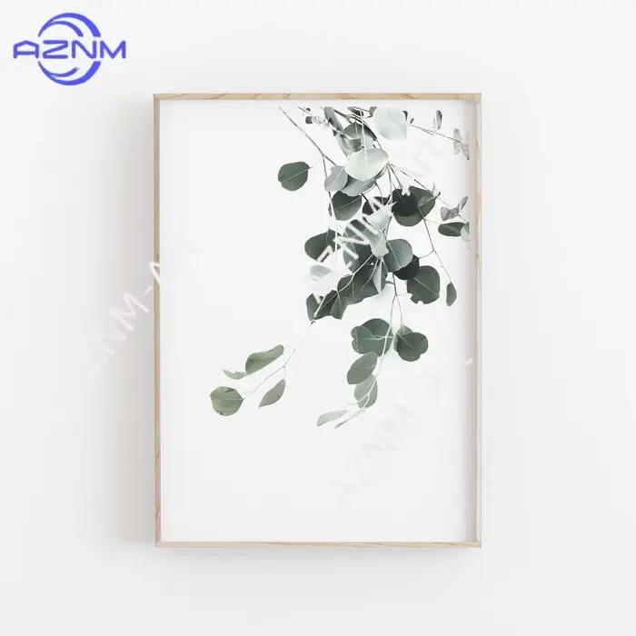 1PC/6PCS Affiche Botanique Nordique Minimaliste sur Toile