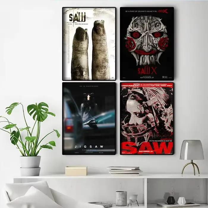Affiche de film d'horreur Saw X populaire