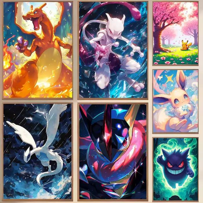 Affiche d'anime Pokemon Flareon