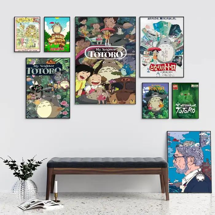 Affiches de dessin animé Studio Ghibli mon voisin t-totoro