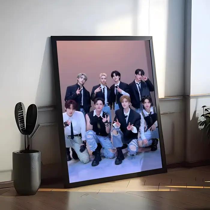 Affiche KPOP S-Stray K-Kids, art mural HD, impression Vintage imperméable, décoration pour la maison, bricolage, durable