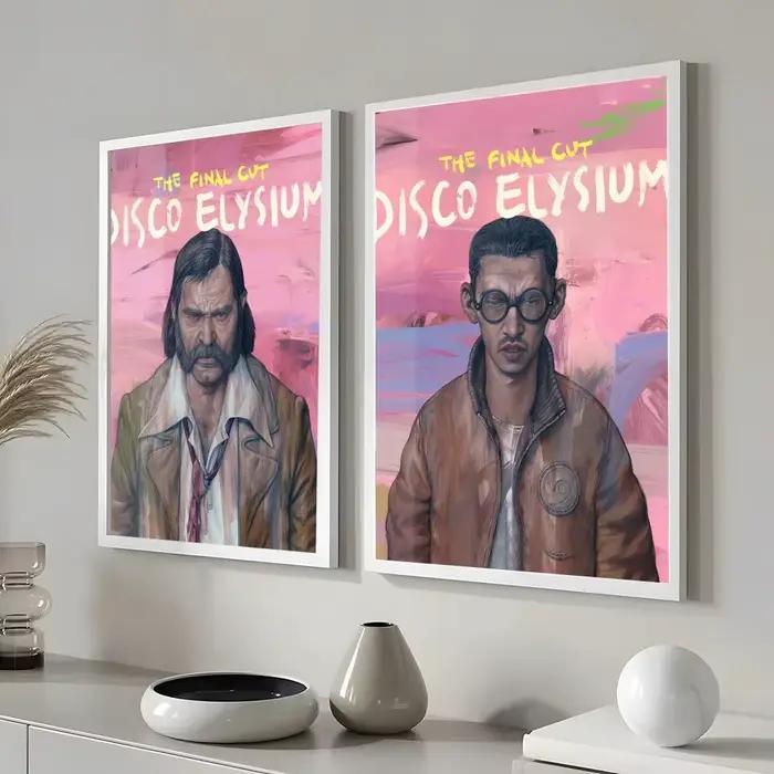 Affiche de jeu vidéo Disco Elysium