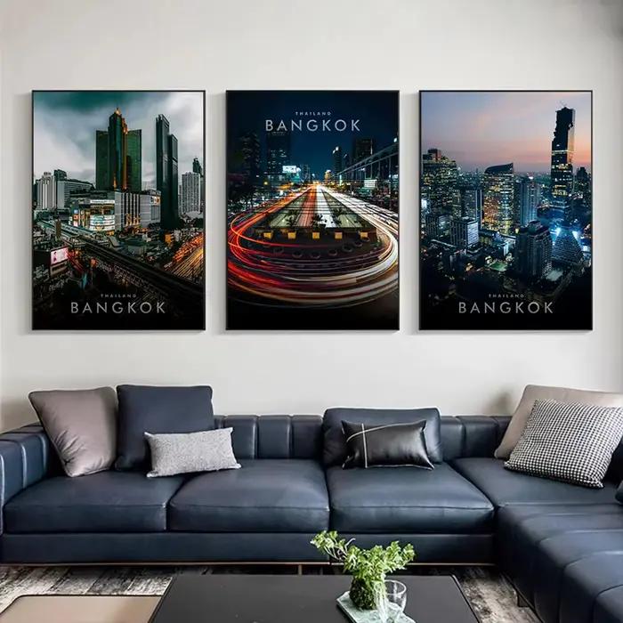 Affiches sur toile de ville de Thaïlande et de Bangkok