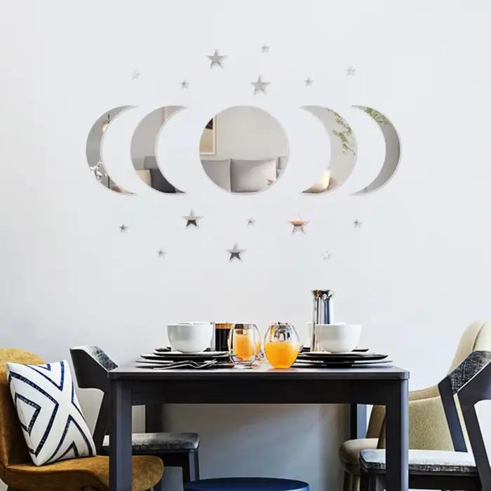 Miroir mural Design Cycle de lune