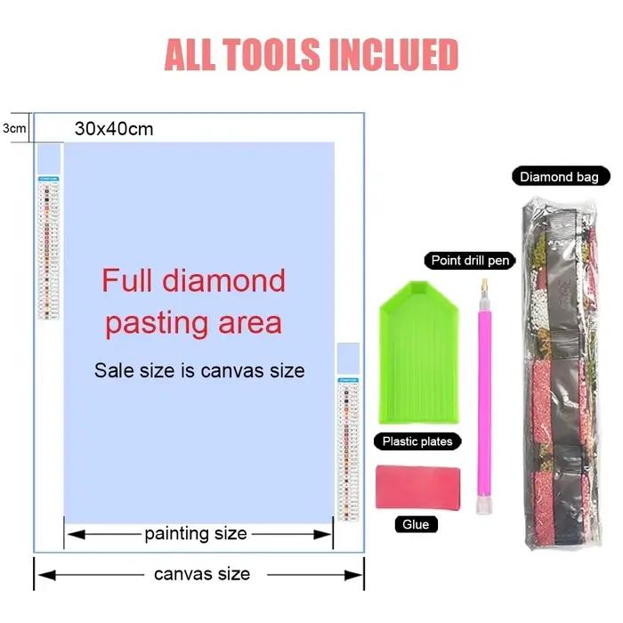 Peinture diamant cheval 5D à faire soi-même