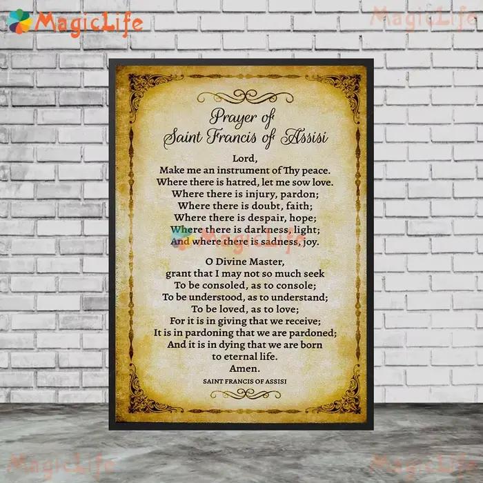 PSALM 23 DIEU MADE GIRLS SERENITÉ PRAYER MARRIAGE BLESSING Wall Art Toile Peinture Images Murales Pour Salon Décor À La Maison