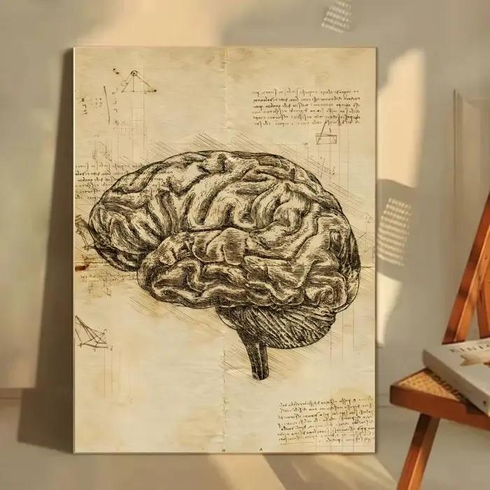 Affiche médicale d'anatomie humaine