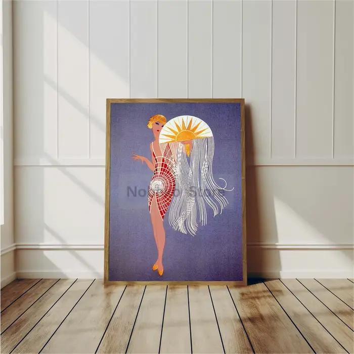 Affiche de peintre Erte de la Renaissance