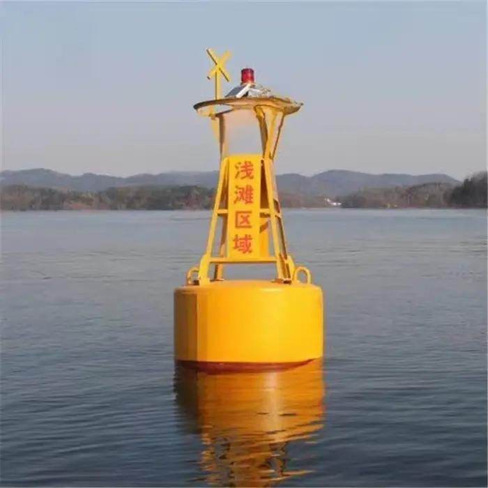 Panneaux de navigation et bouées auxiliaires du rivière marine et du lac