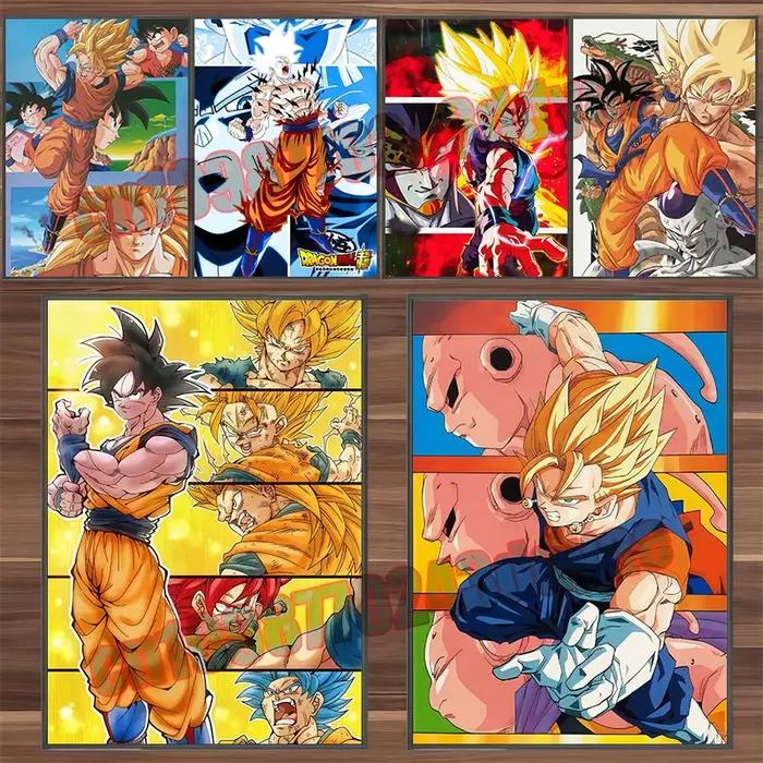 Affiche de peinture sur toile Dragon Ball Z